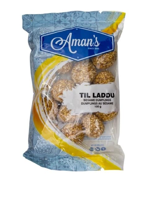Aman's Til Laddu 100g - Snacks