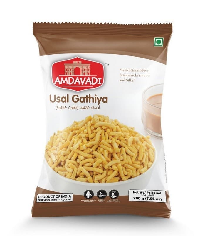 Amdavadi Usal Ghathiya 200g - Snacks