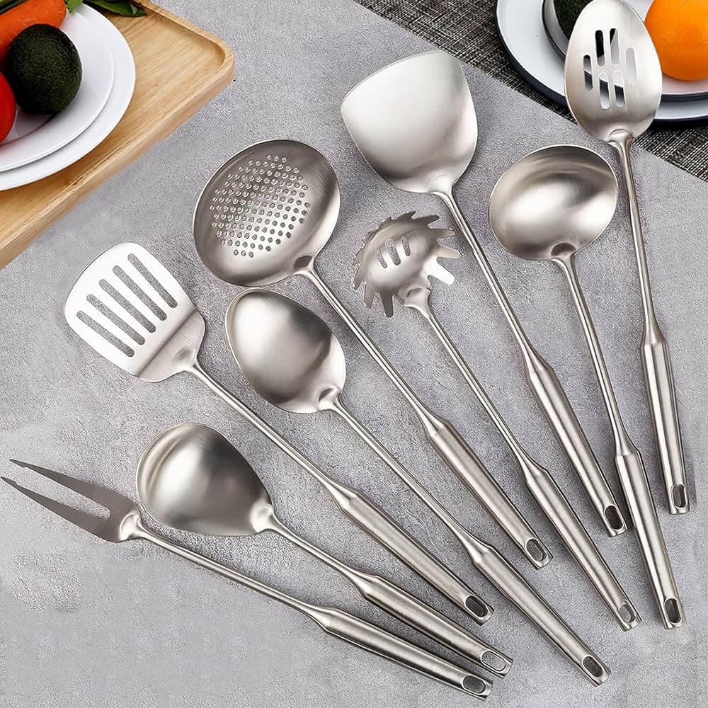 American Slotted Pan Spoon 1pcs - Household