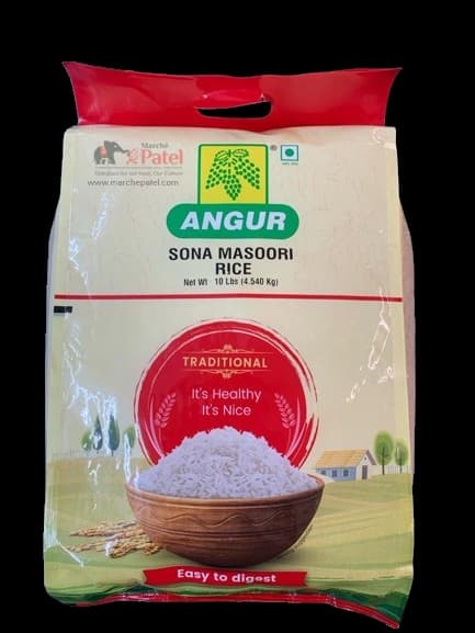 ANGUR SONA MASO. 10LB - Flour & Grains