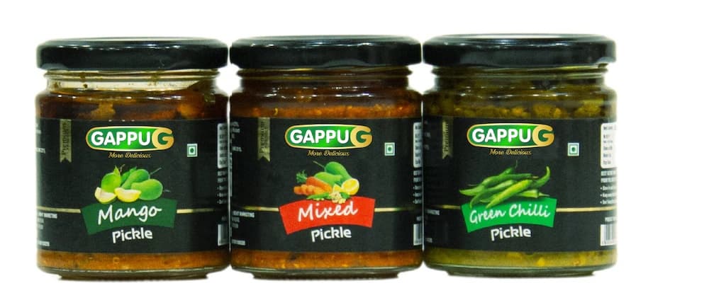 APNA PIND GRN CHILLI PICKLE 2LB - Condiments