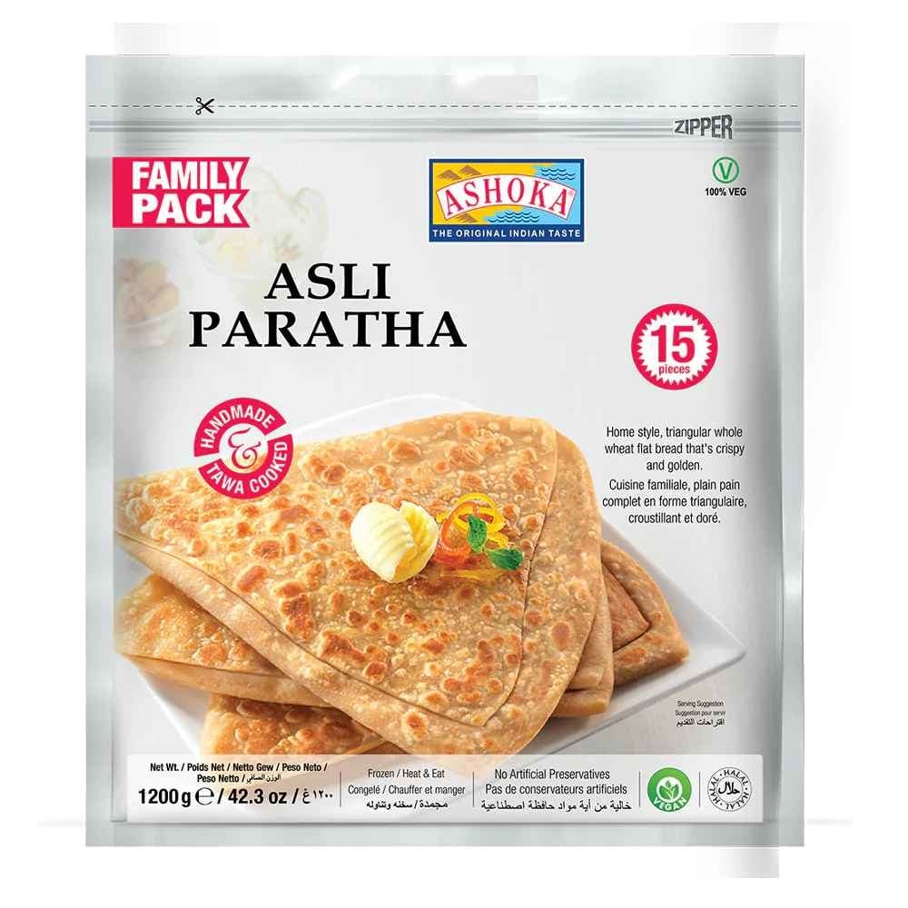 Ashoka Asli Paratha 15pcs - Frozen
