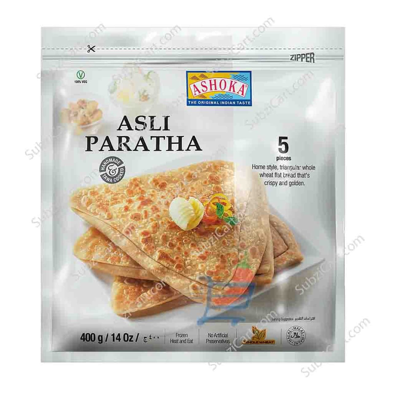 Ashoka Asli Paratha 5pcs - Frozen