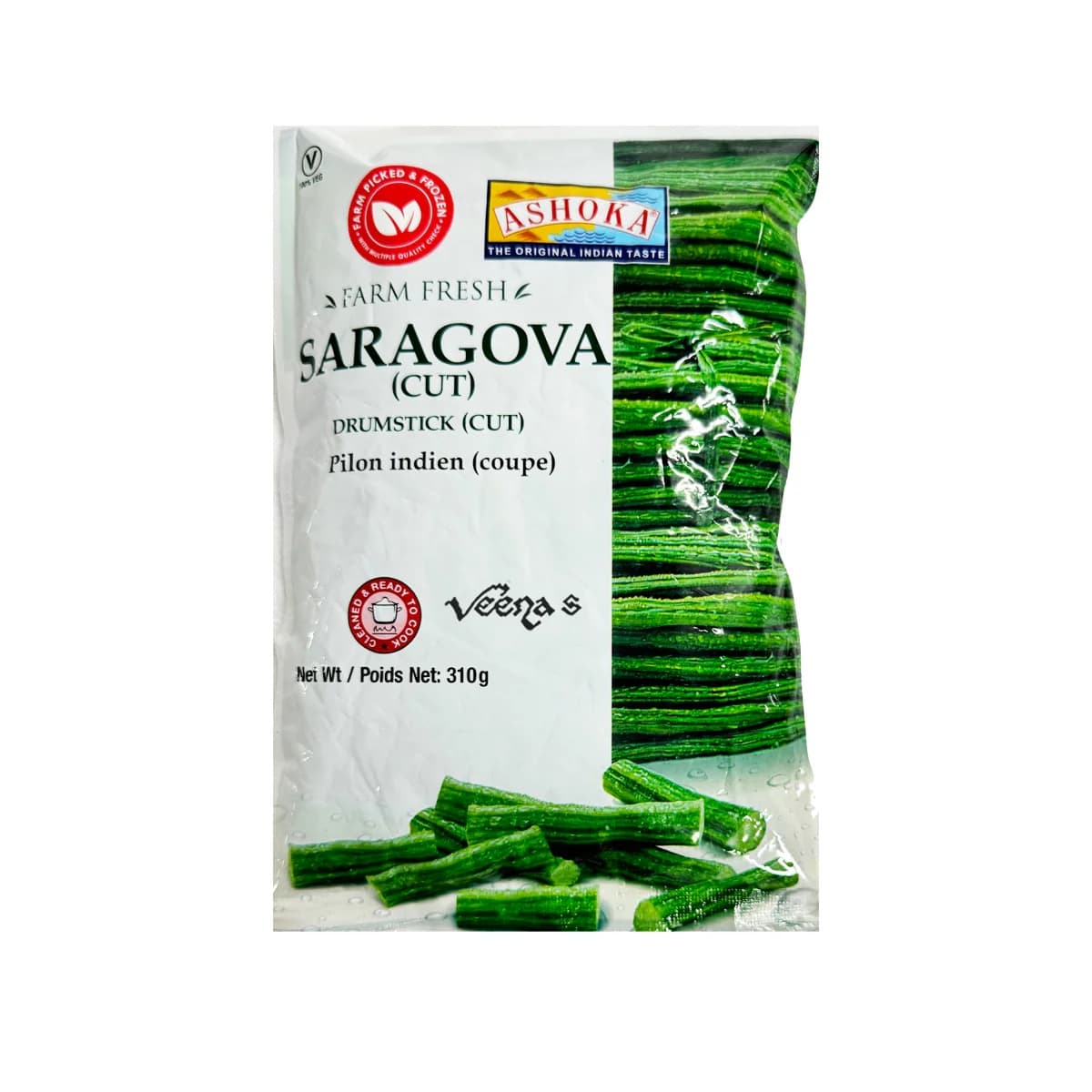 Ashoka Drumstick 310g - Frozen