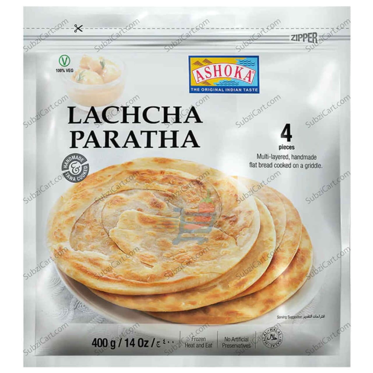 ASHOKA Lachcha Paratha 4pcs - Frozen