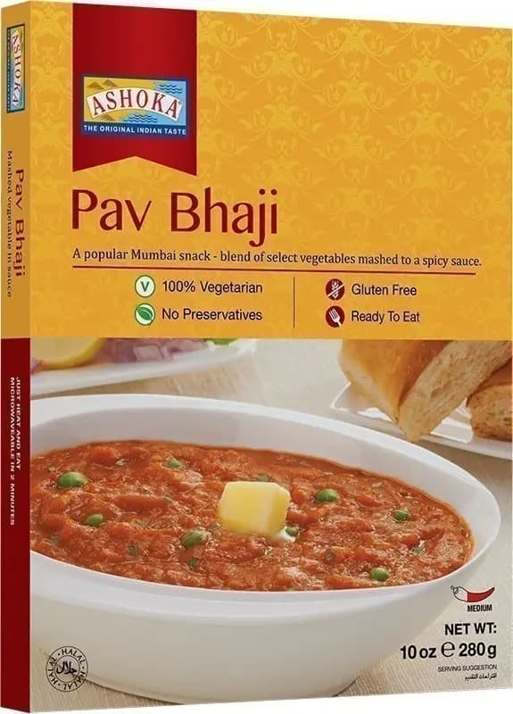 ASHOKA PAV BHAJI 280GM - Ready-to-Cook