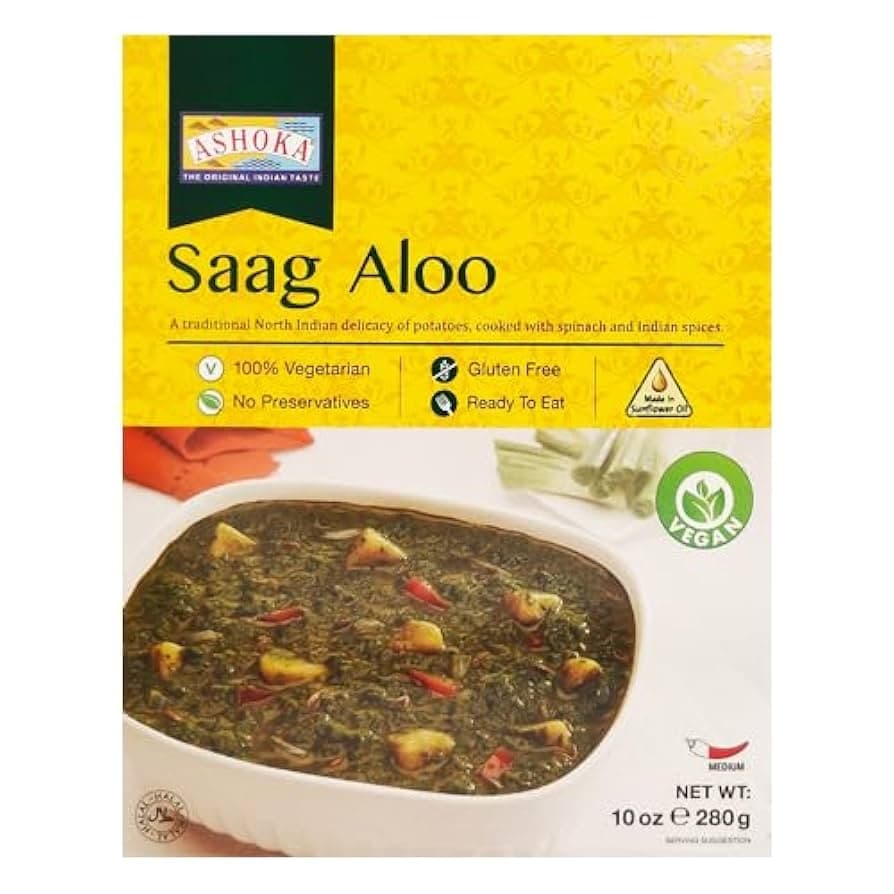 ASHOKA SAAG ALOO 280GM - Ready-to-Cook