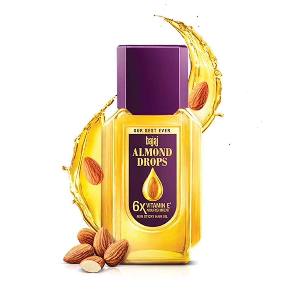 BAJAJ ALMOND HAIR OIL 200ML - Health & Care