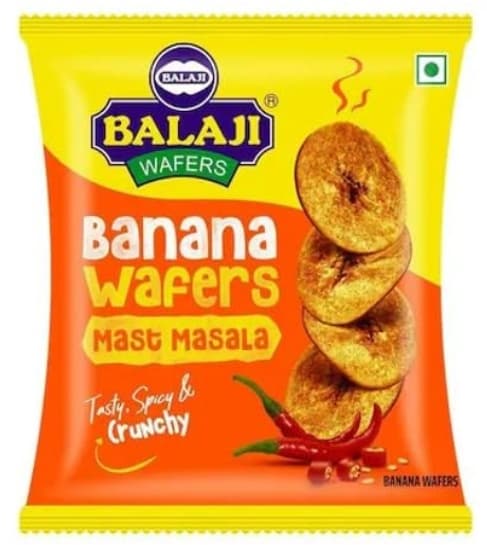 Balaji Banana Wafers 150g - Snacks