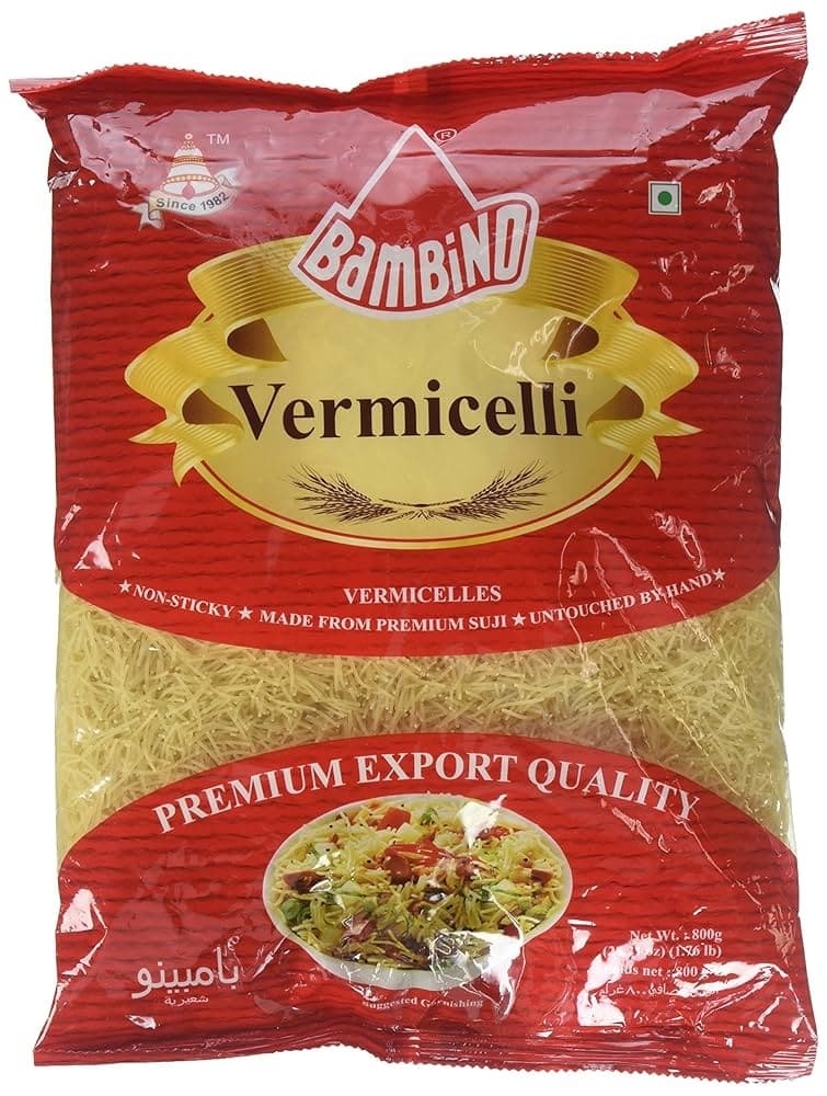 BAMBINO ROASTED VERMICELLI 800G - Ready-to-Cook