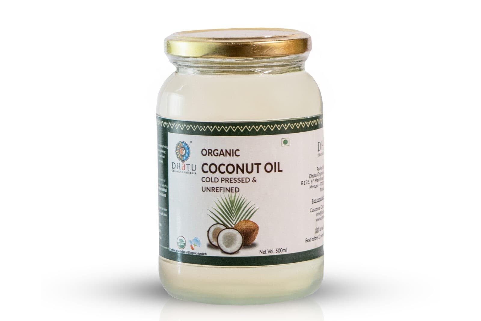 BANGA ORG COCONUT OIL 500ML - Condiments