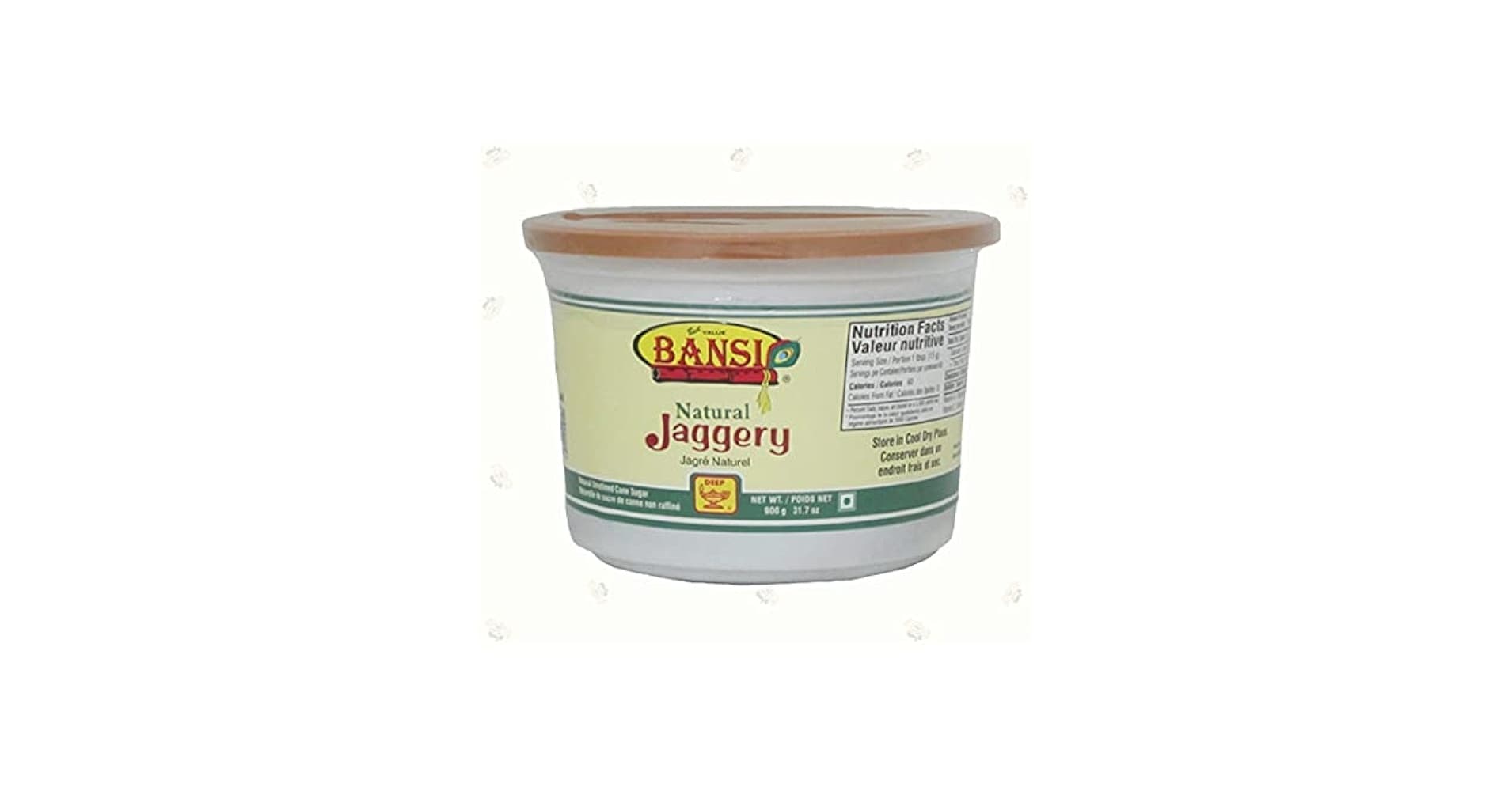 BANSI JAGGERY 900GM - Cooking Essentials