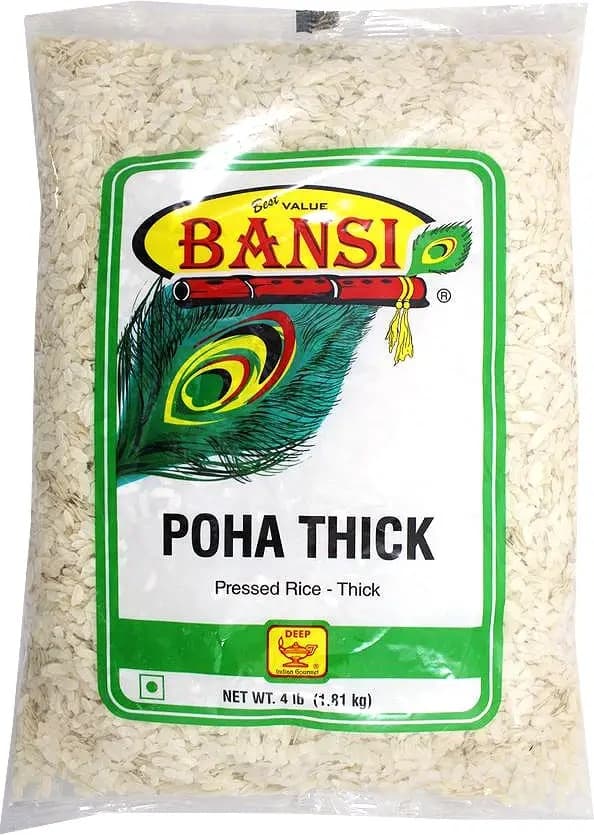 BANSI POHA THICK 4LB - Flour & Grains