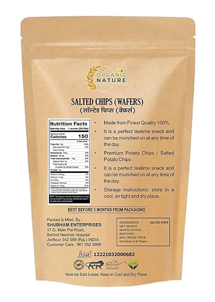 Bansi Potato Wafer 200g - Snacks