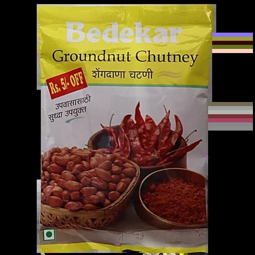 BEDEKAR GROUN. CHUTNEY 100G - Condiments