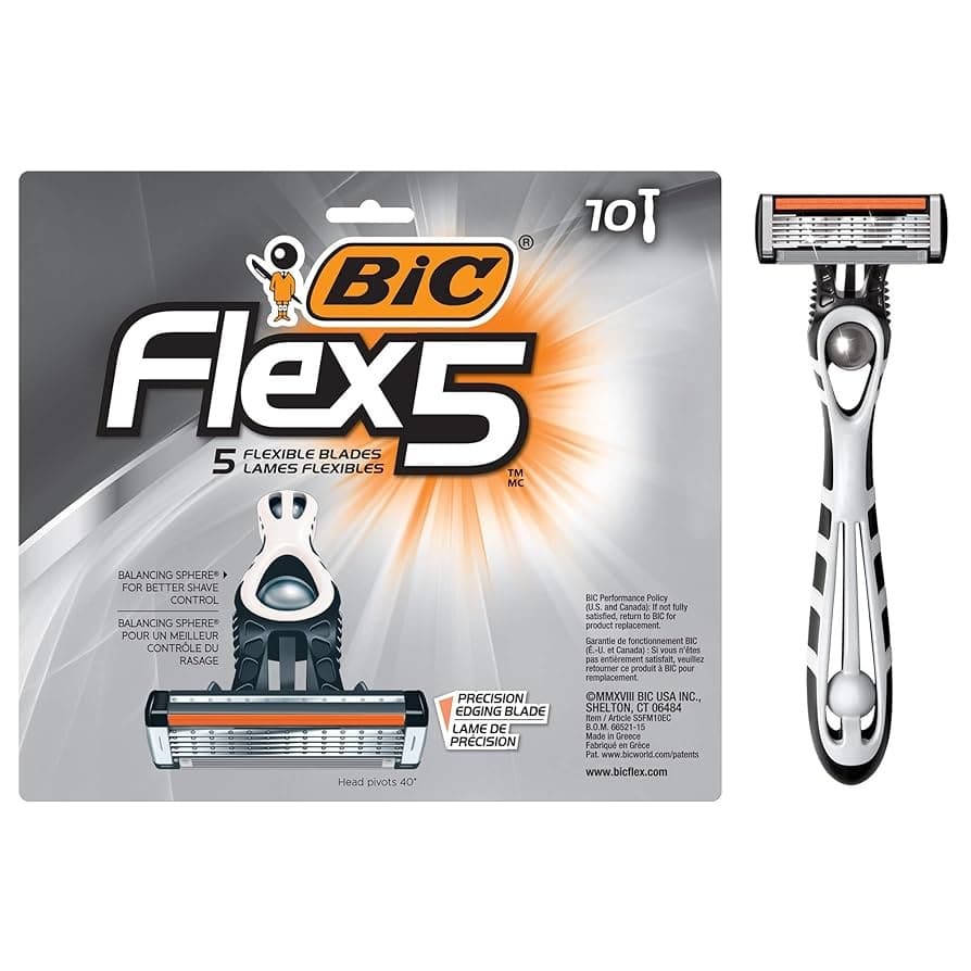 BIC RAZOR 5PC - Health & Care