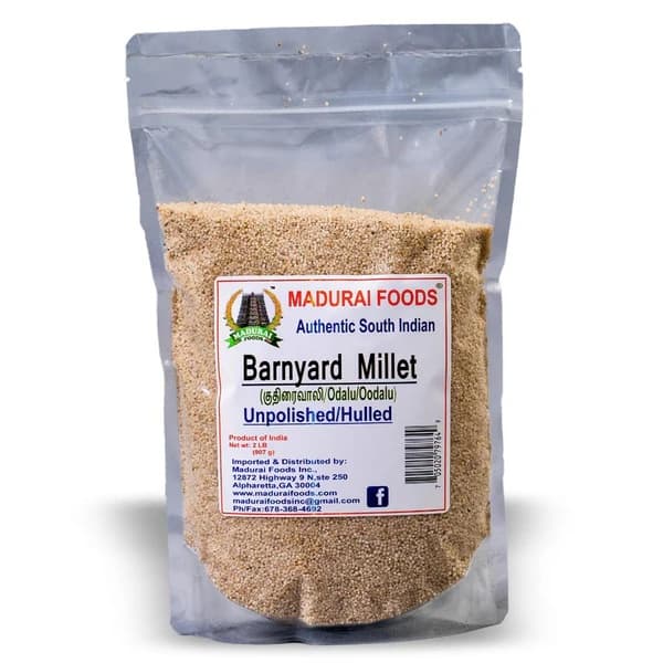 Bloom Organic Barnyard Millet 2lb - Pulses