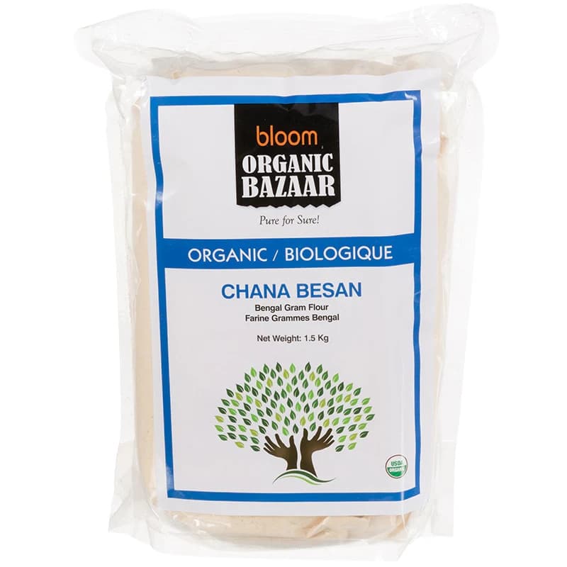 BLM ORG CHANA BESAN 2LB - Flour & Grains