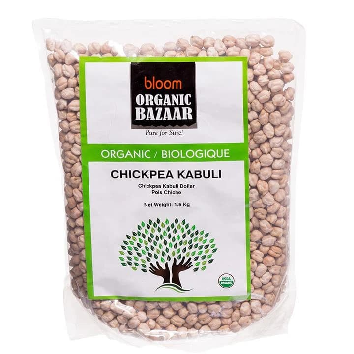 Bloom Organic Chickpea Kabuli 2lb - Pulses