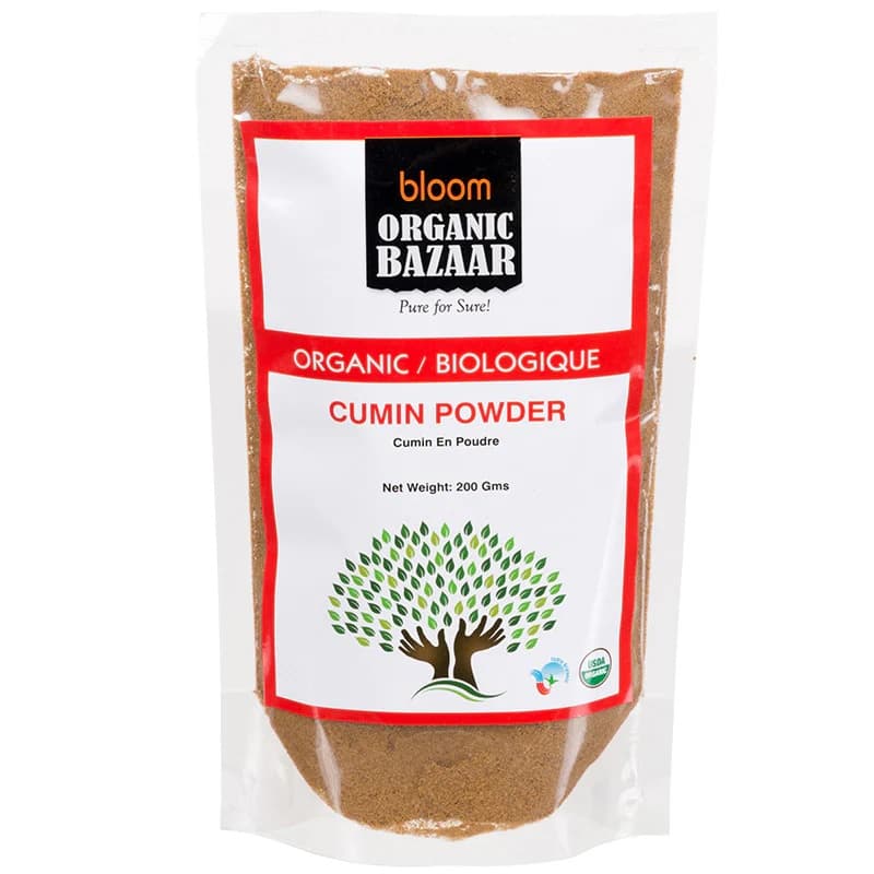 BLOOM ORG. CUMIN POW 200GM - Spices and Herbs