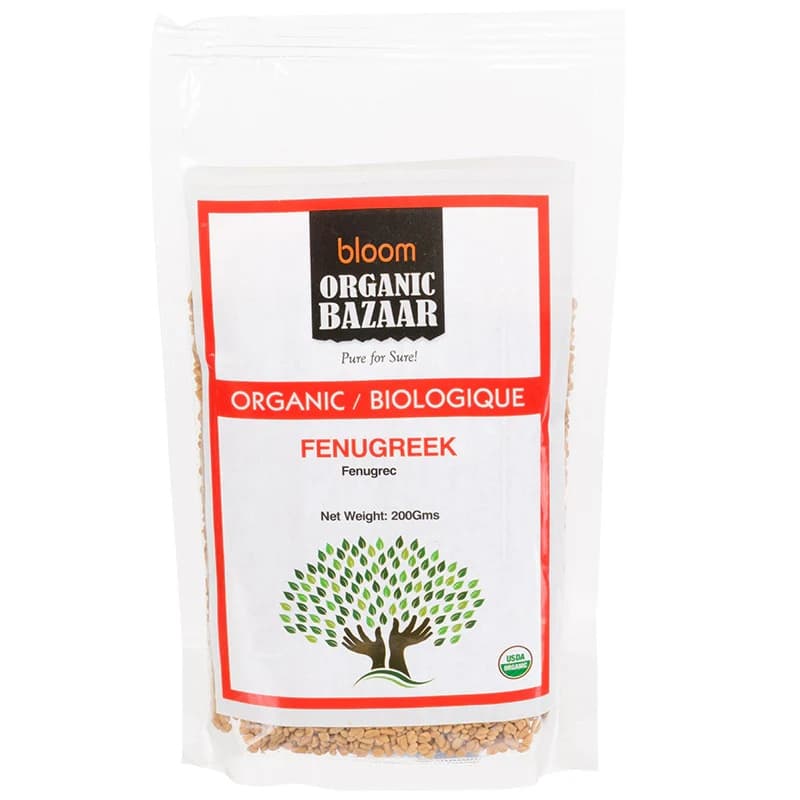 BLOOM ORG. FENUGREEK 200G - Spices and Herbs