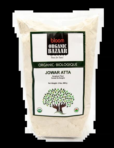 BLOOM ORG. JOWAR ATTA 2LB - Flour & Grains