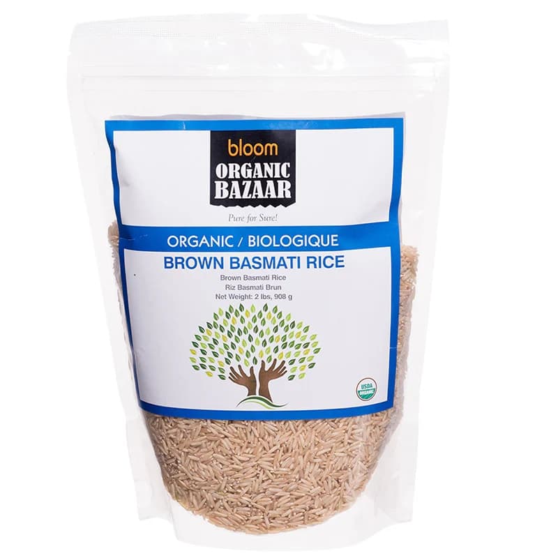 BLOOM ORG. PURE B. RICE 2LB - Flour & Grains