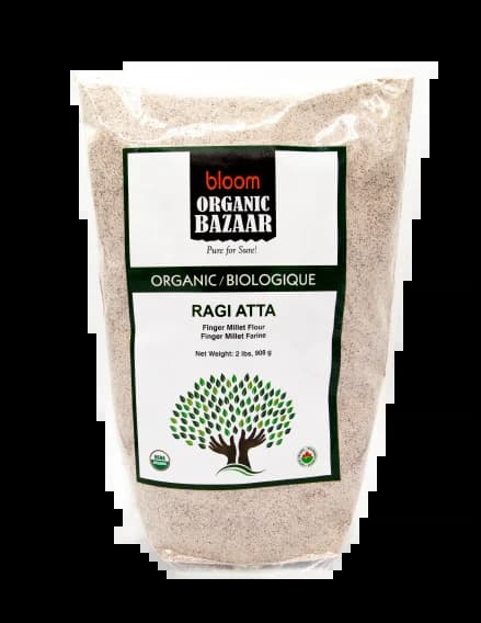 BLOOM ORG. RAGI ATTA 2LB - Flour & Grains