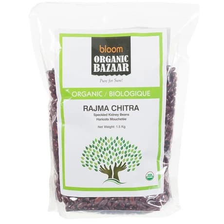 Bloom Organic Rajma Chitra 2lb - Pulses