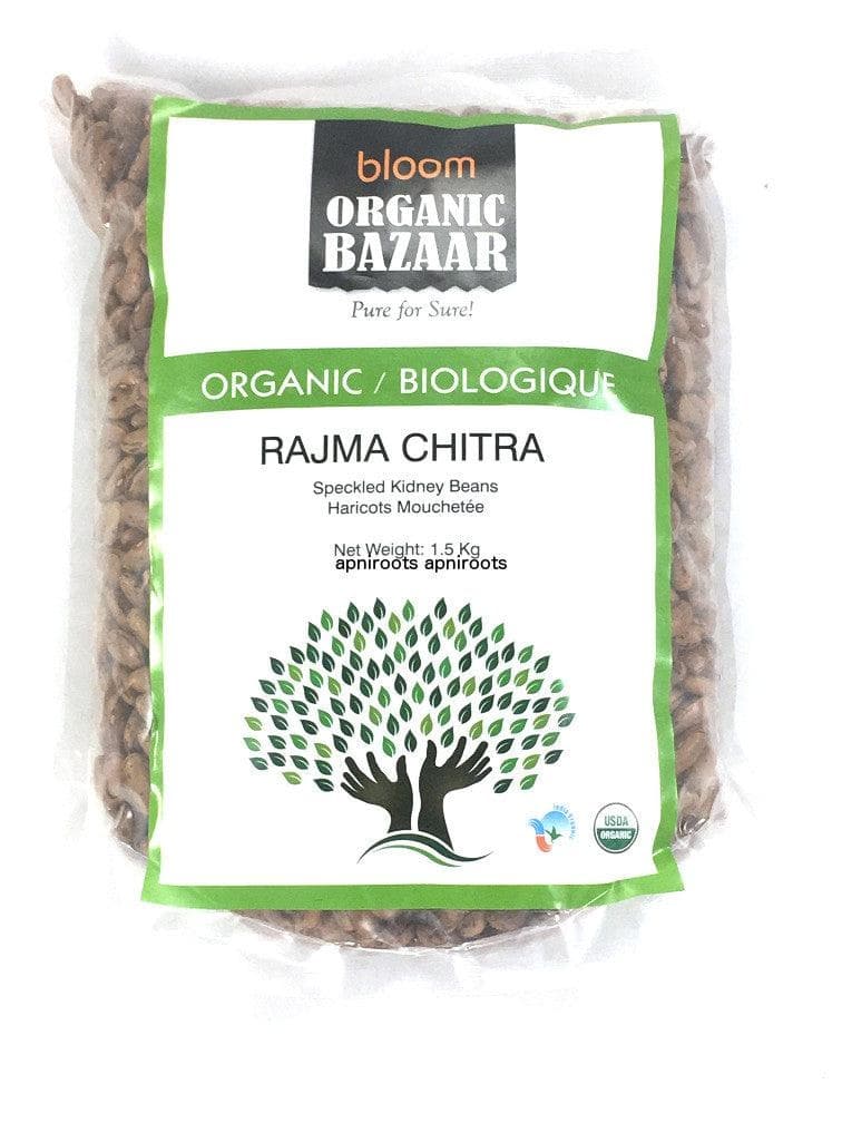 Bloom Organic Rajma Chitra 1.5kg - Pulses