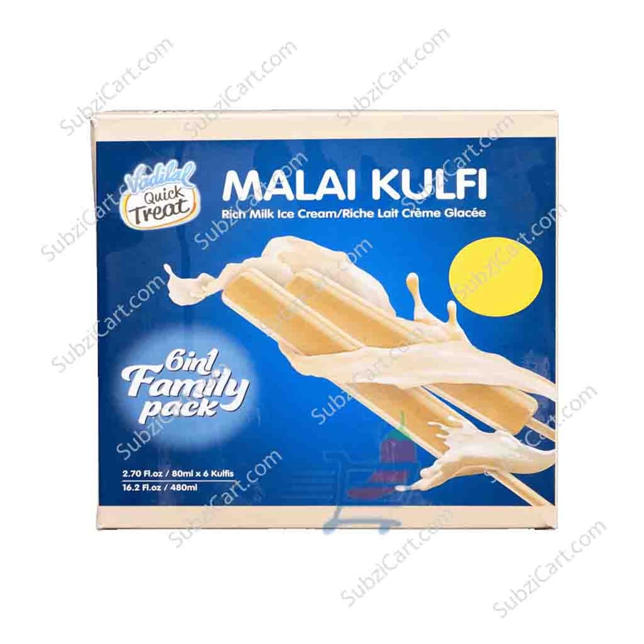 BOMBAY KULFI PACK OF 6 - Snacks