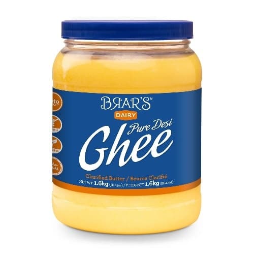 BRAR DESI GHEE 1.6 KG - Cooking Essentials