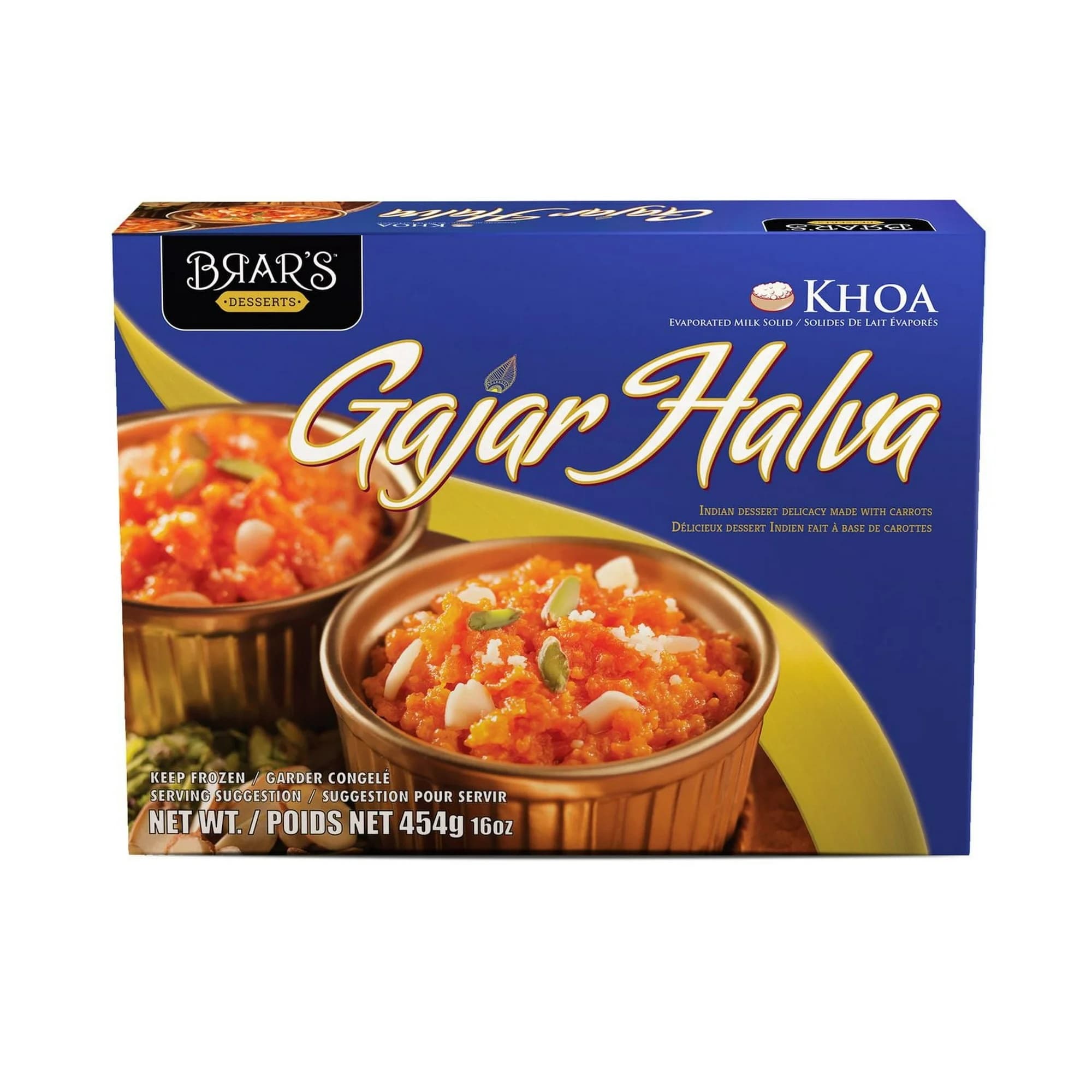 BRAR Gajar Halwa 454g - Snacks