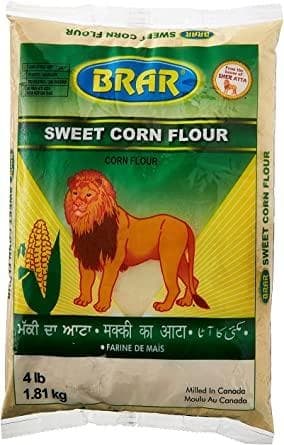 BRAR SWEET CORN FLOUR 4LB - Flour & Grains