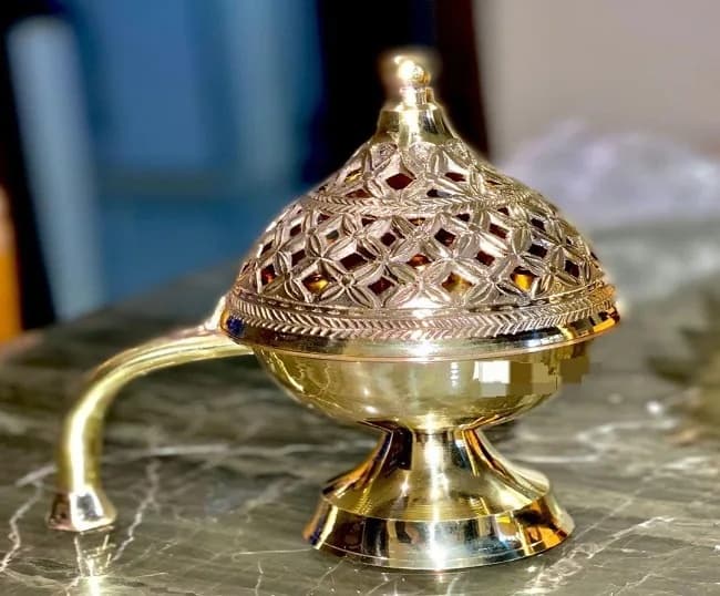 Namaste Brass Dhoopdan # 1 - Religious