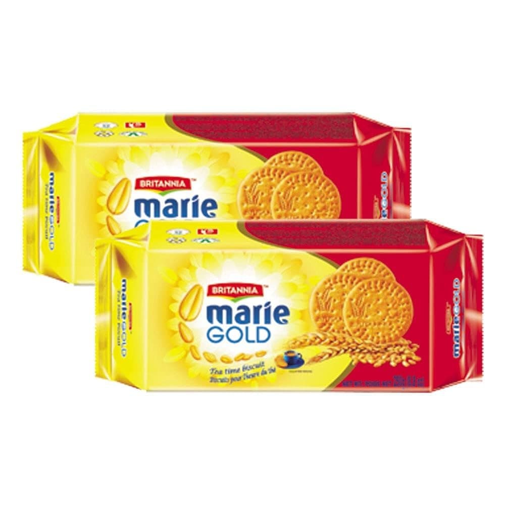 Britannia Marie Gold Biscuits 250g - Snacks