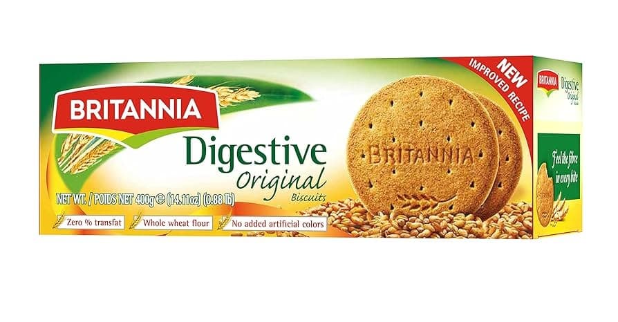 Britannia Digestive Biscuits 400g - Snacks