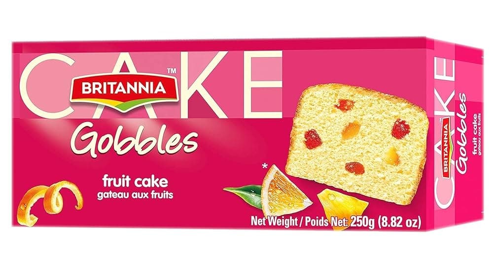 Britannia Fruit Cake 250g - Snacks