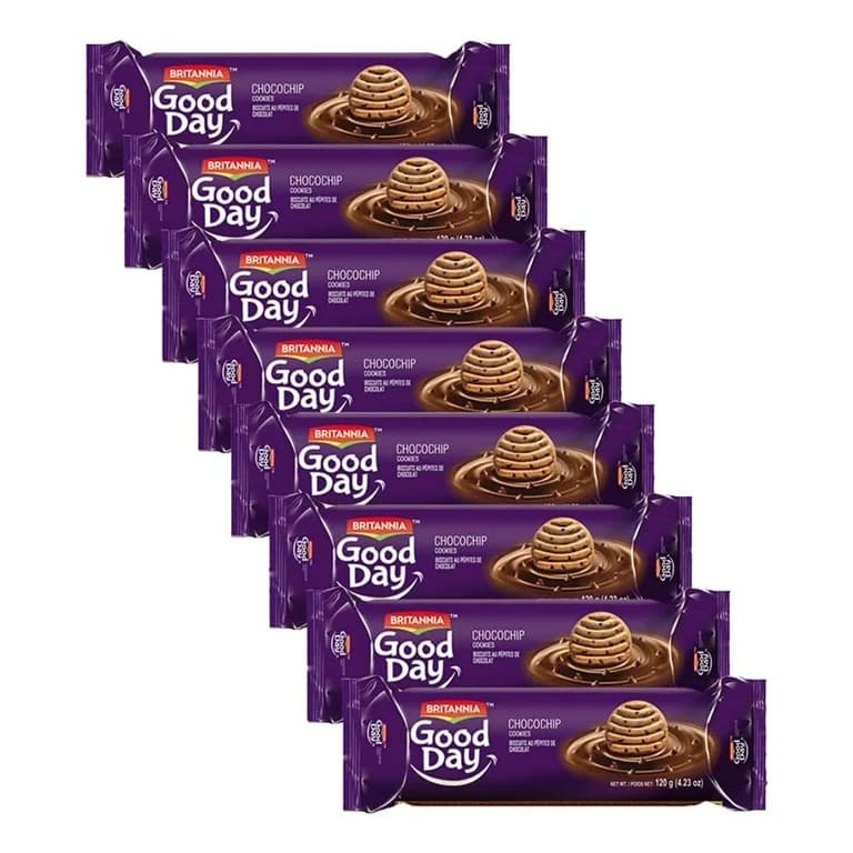 Britannia Good Day Chocochip Cookies 120g - Snacks