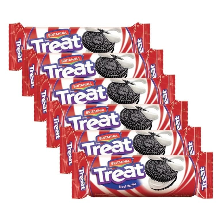 Britannia Treat Vanilla 100g - Snacks
