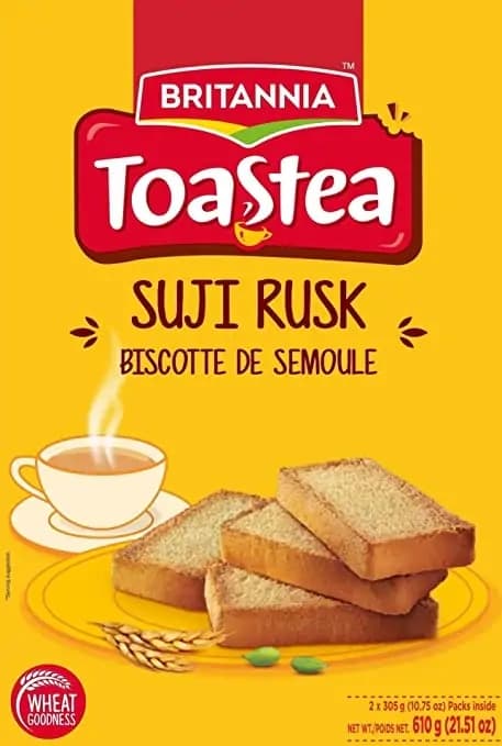 BR WHEAT RUSK 610 GMS - Bakery & Bread