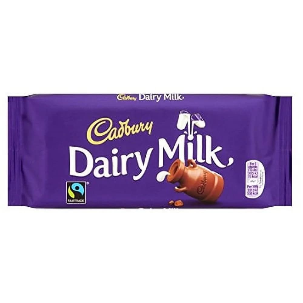CADBURY DAIRY MILK 110 G - Cooking Essentials