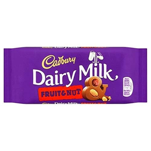 Cadbury Fruit & Nut 110g - Snacks