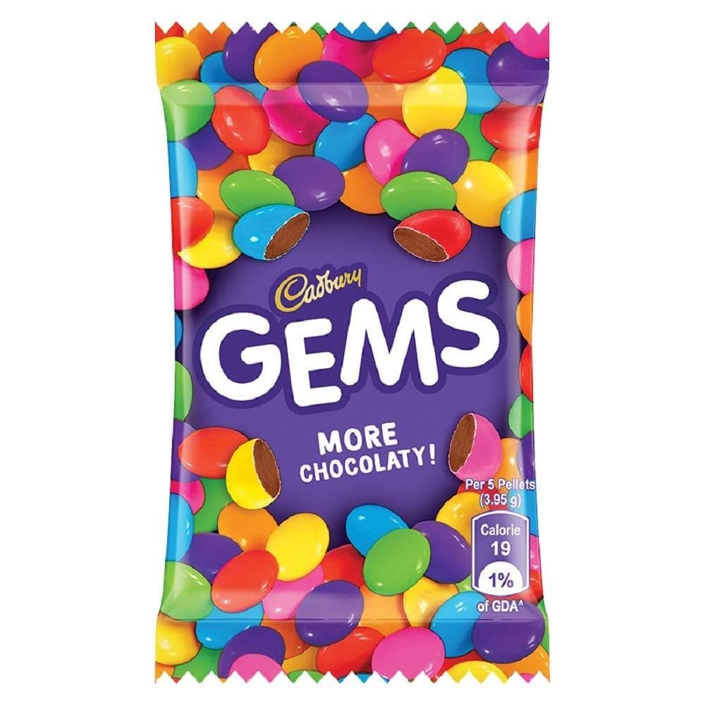 Cadbury Gems 17g - Snacks