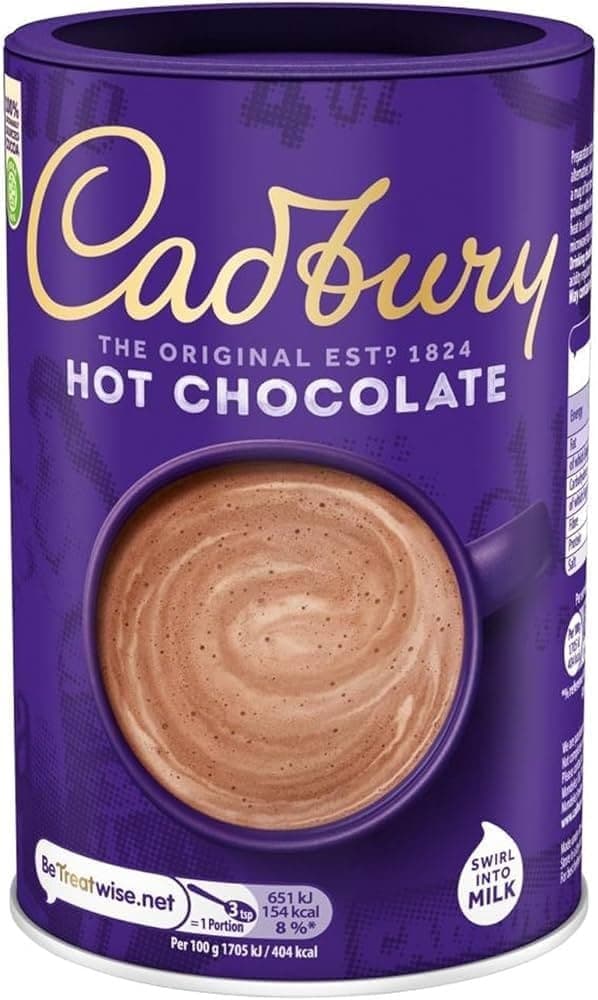 Cadbury Hot Chocolate Powder 200g - Beverages