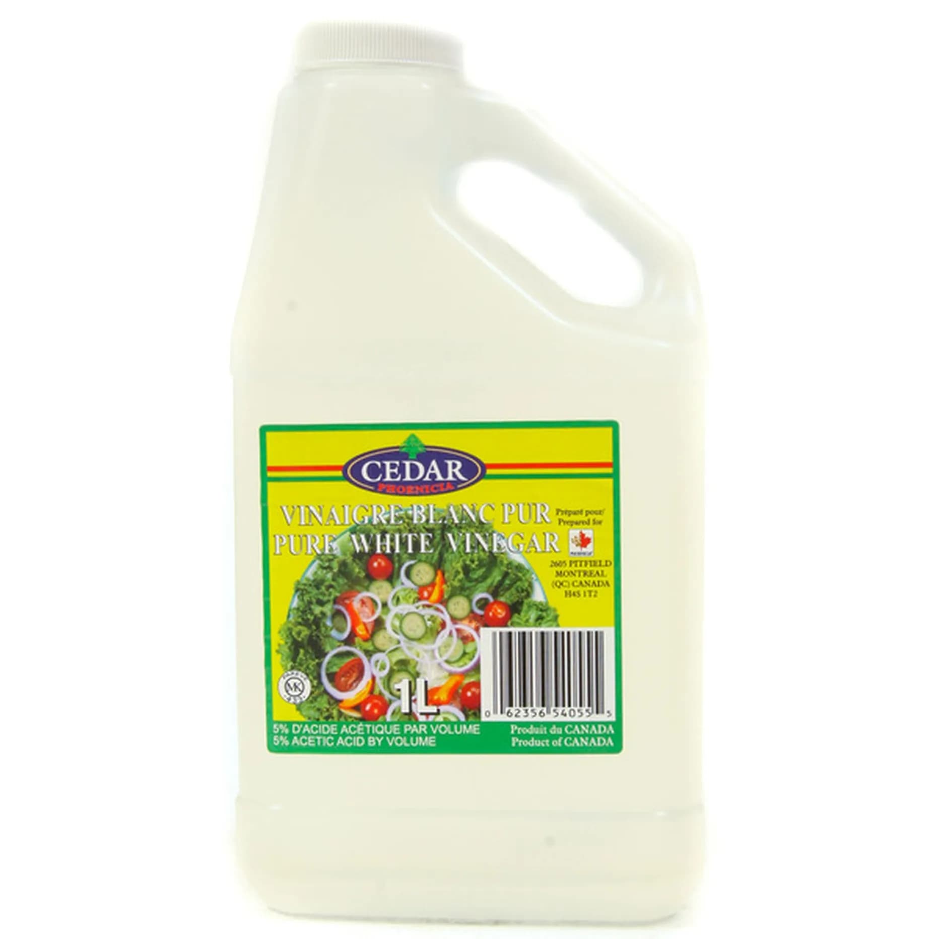 CEDAR PURE WHITE VINEGAR 1L - Condiments