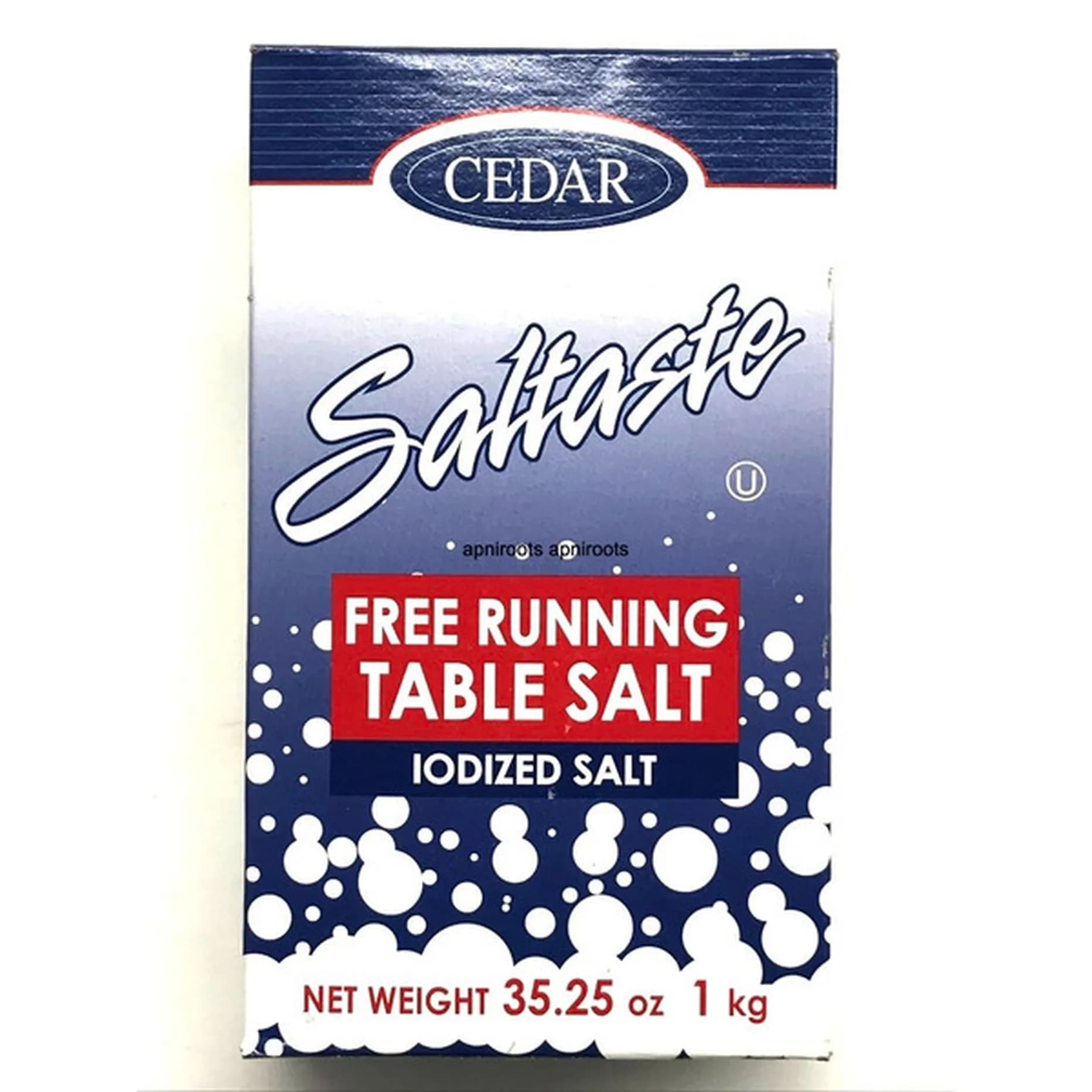 CEDAR TABLE SALT 1 KG - Spices and Herbs