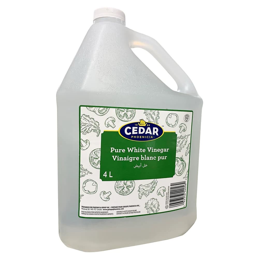 CEDAR WHETE VINEGAR 4 L - Condiments