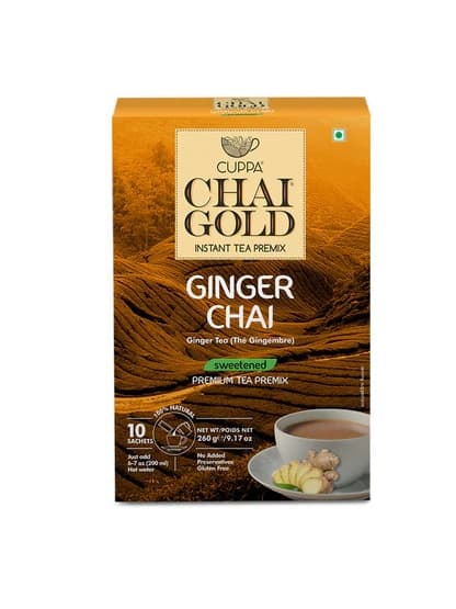 Chai Gold Ginger Tea Sweet 260g - Beverages