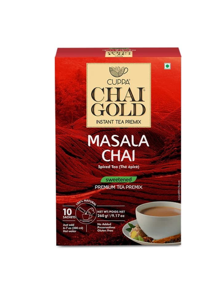 Chai Gold Masala Chai Sweetened 260g - Beverages